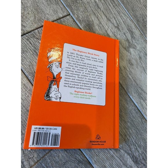 Green Eggs and Ham by Dr Seuss Beginners Book Hardcover childrens Hard Back - Picture 2 of 6